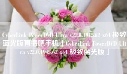 CyberLink PowerDVD Ultra v22.0.1915.62 x64 极致蓝光版直播吧手机「CyberLink PowerDVD Ultra v22.0.1915.62 x64 极致蓝光版」